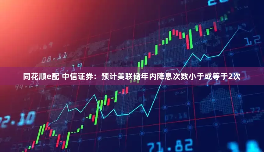同花顺e配 中信证券：预计美联储年内降息次数小于或等于2次