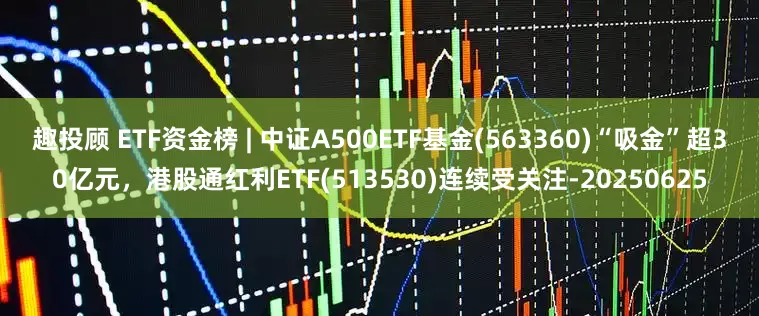趣投顾 ETF资金榜 | 中证A500ETF基金(563360)“吸金”超30亿元，港股通红利ETF(513530)连续受关注-20250625